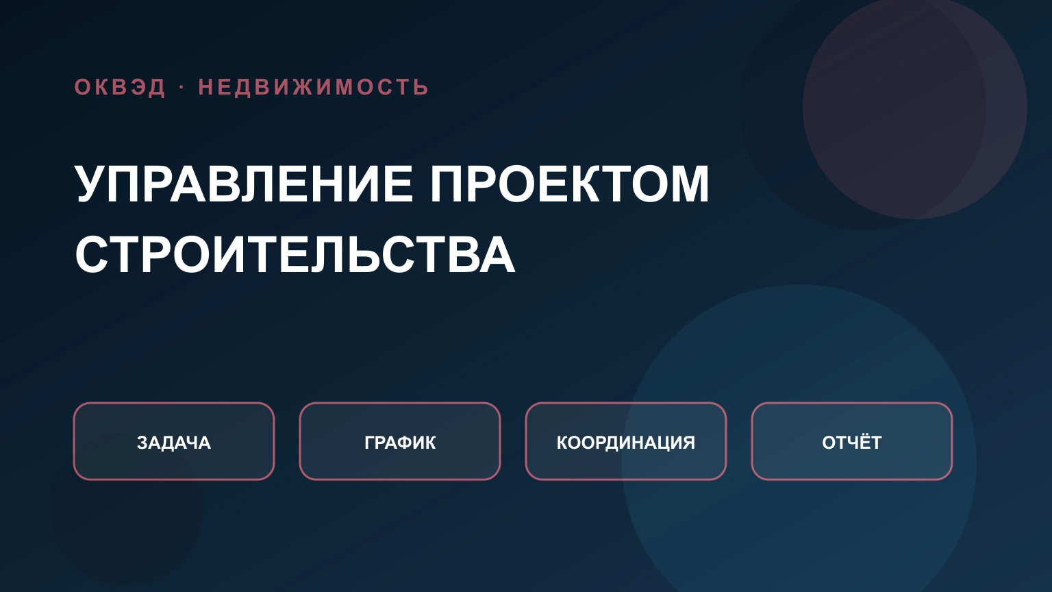 ОКВЭД для управления проектом строительства в 2026 году